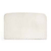 Чехол Для изголовья кровати округлой формы из хлопка Scenario 90 x 85 см белый LA REDOUTE INTERIEURS  фото, kupilegko.ru